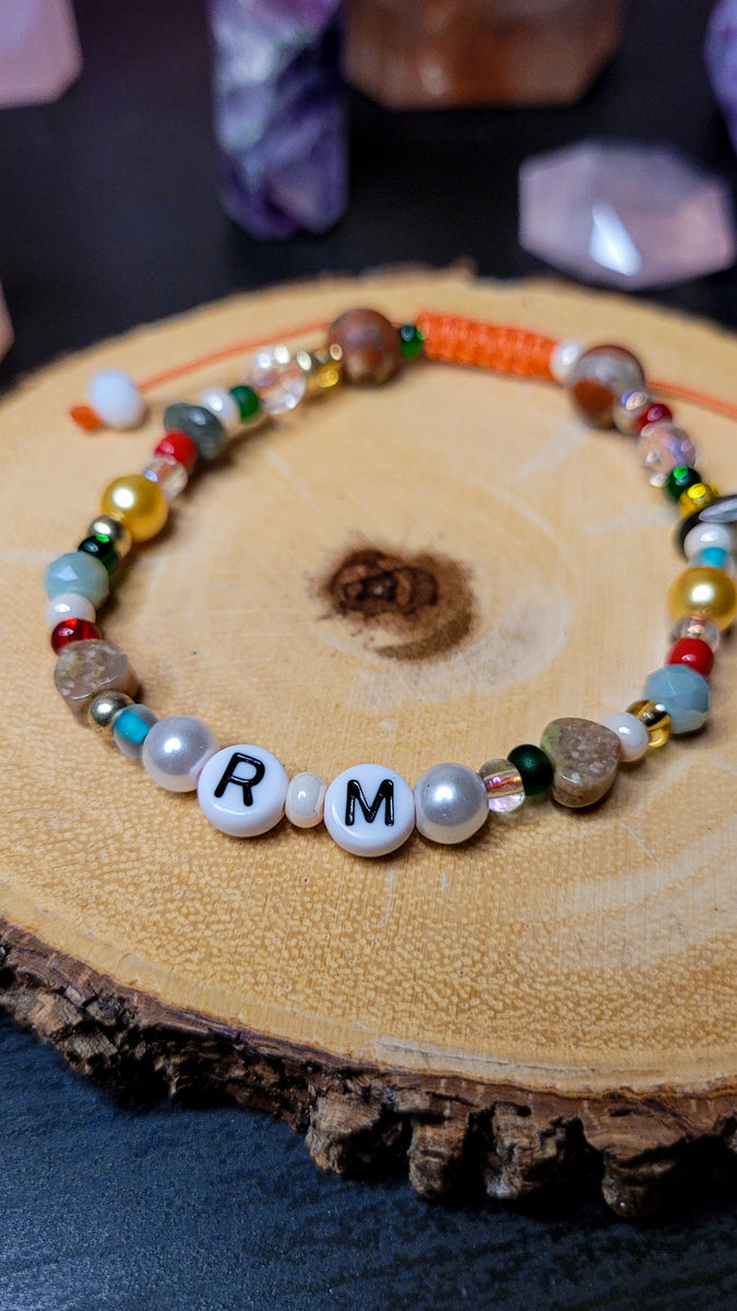 Beaded stretch bracelet/ String bracelet Set/ RM Kim Namjoon -  Polska  in 2023