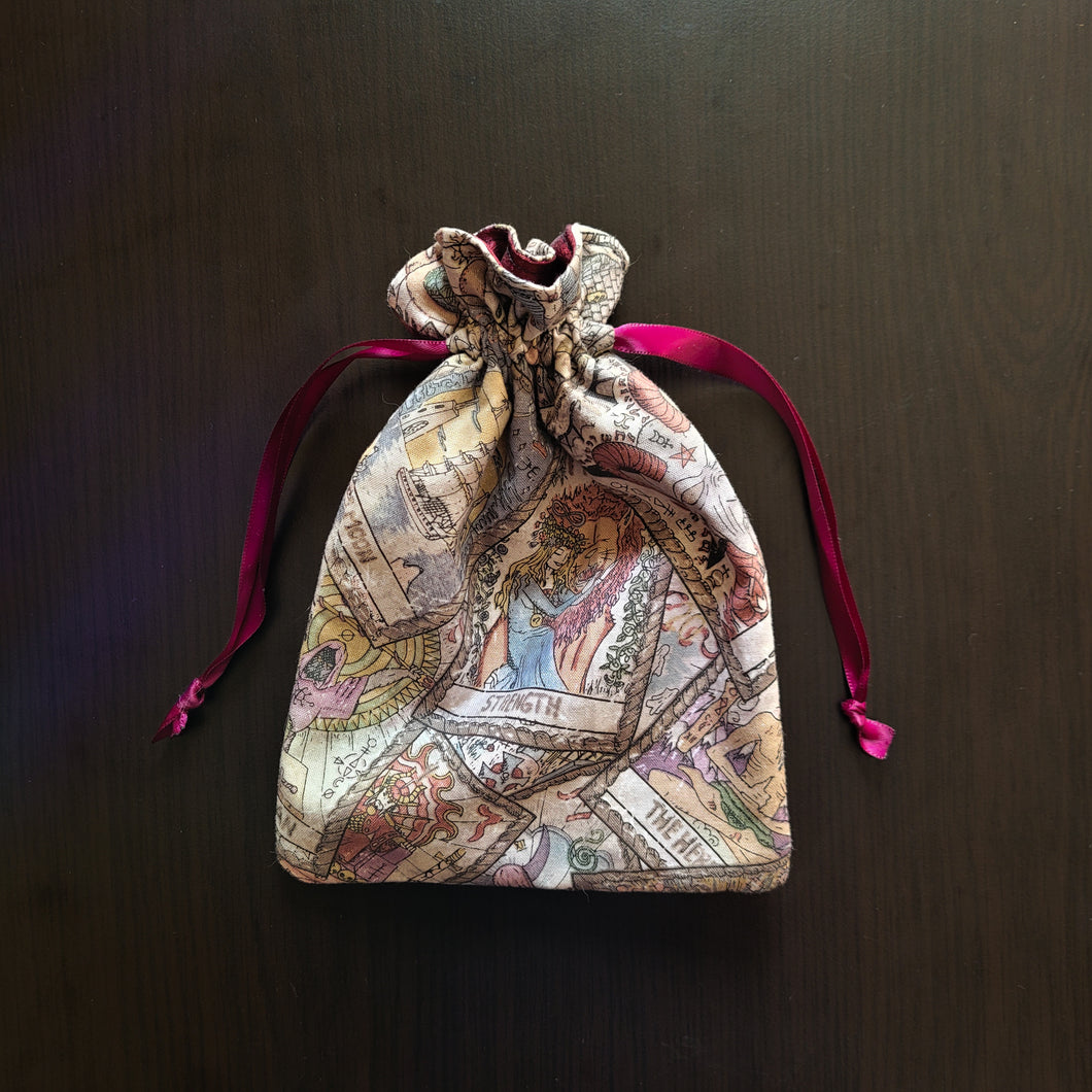 Major Arcana - Drawstring Tarot Bag